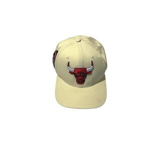 Pro Standard Chicago Bulls NBA Finals Champions Snapback Hat Cream Tan Mens